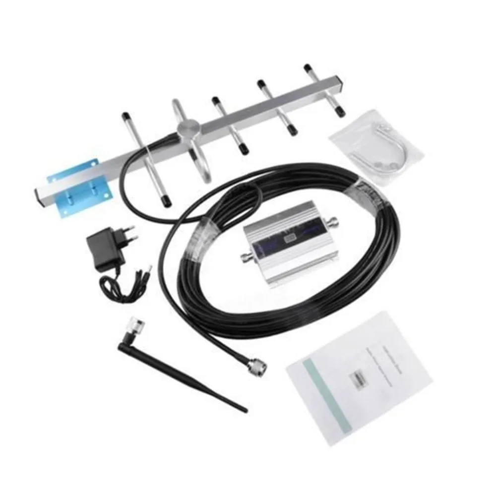 

GSM signal booster mobile phone GSM signal repeater cell phone GSM 900MHZ signal amplifier with LCD display yagi full set