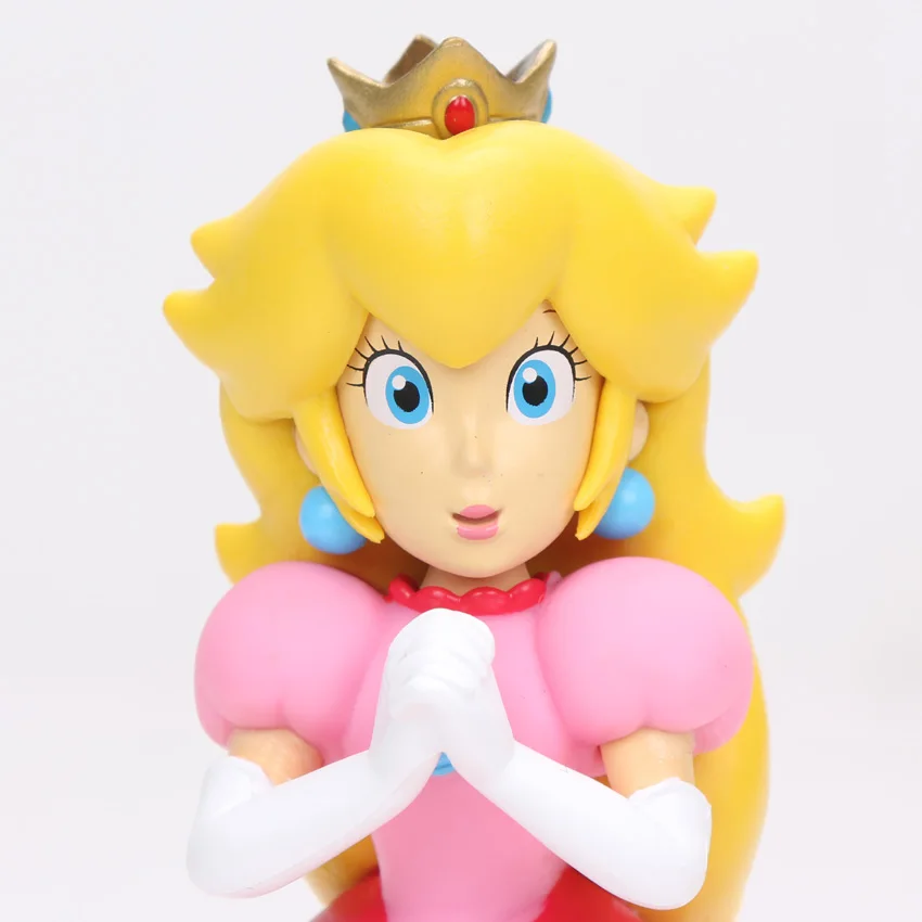14cm Super Mario Bros Princess Peach PVC Action Figure Model Toy Doll 14cm Super Mario Bros Princess Peach PVC Action Figure Model Toy Doll
