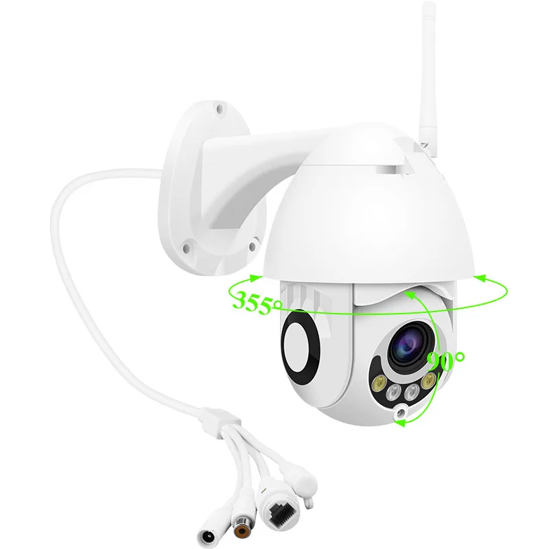 1080P Wireless PTZ IP Camera WIFI 5X Zoom Outdoor 960P CCTV Camera Security Video Surveillance Camera Audio Color Night Vision