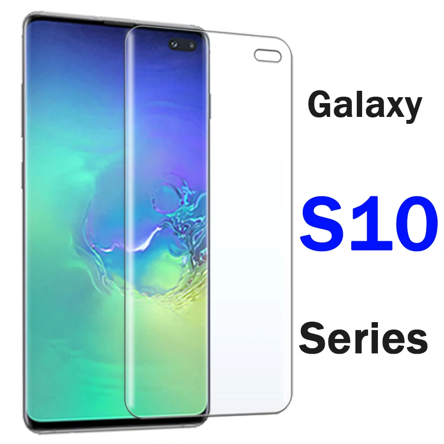 Защитное стекло для samsung galaxy s9plus мягкий край s10 s 10 lite s9 9 plus s10e s|Защитные стёкла и