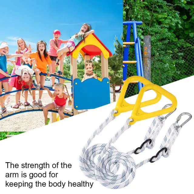 US $5.53 Children Kids Toy Flying Swing Rings Outdoor Rings Swing Fitness Children Entertainment Facilities 