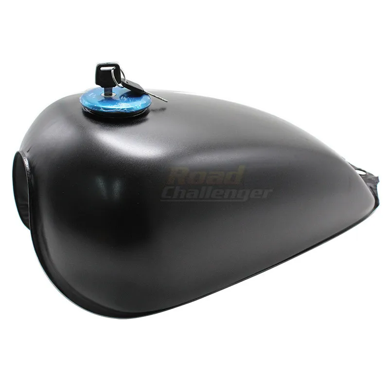Bkack Кафе гонщик бак мотоцикл топливный газ может Бензобак для Suzuki GN125 GN250 - Цвет: Bkack