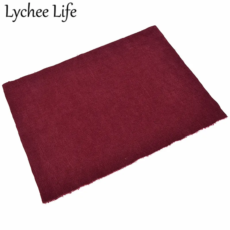 Lychee Life тисненая бархатная ткань в полоску 29x21 см, Полиэстер, Хлопок, ткань, сделай сам, ручная работа, швейная одежда, сумки, товары для украшения