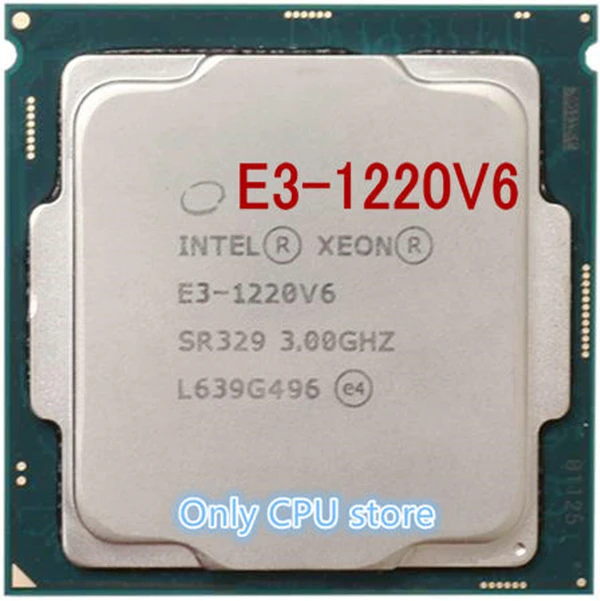 courtesy dilemma Angry Intle E3-1220v6 3.0ghz Quad Core Processors Computer Cpu E3-1220 V6  Scrattered Pieces E3 1220 V6 Free Shipping - Cpus - AliExpress