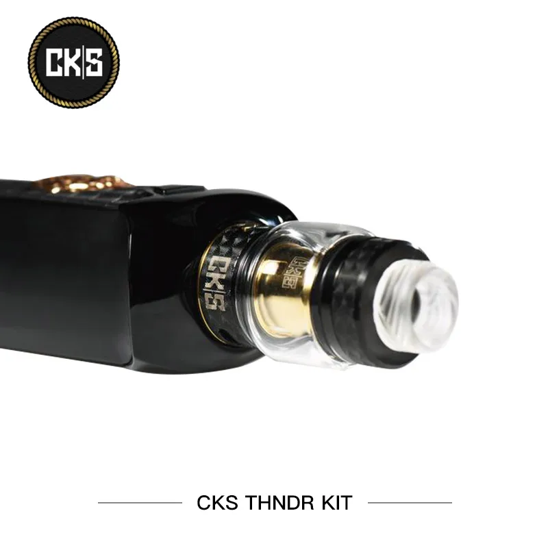 CKS thndr 240W Starter Kit с 6 мл болт майка в сеточку VO Чипсет выходы Поддержка 18650/20700/21700 Батарея испаритель Vape
