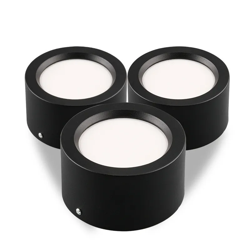 

Surface Mounted Ceiling Downlight SMD5630 9W 12W 18W 21W 24W 85-265V lamp COB Led downlights Ceiling Spot light +led driver