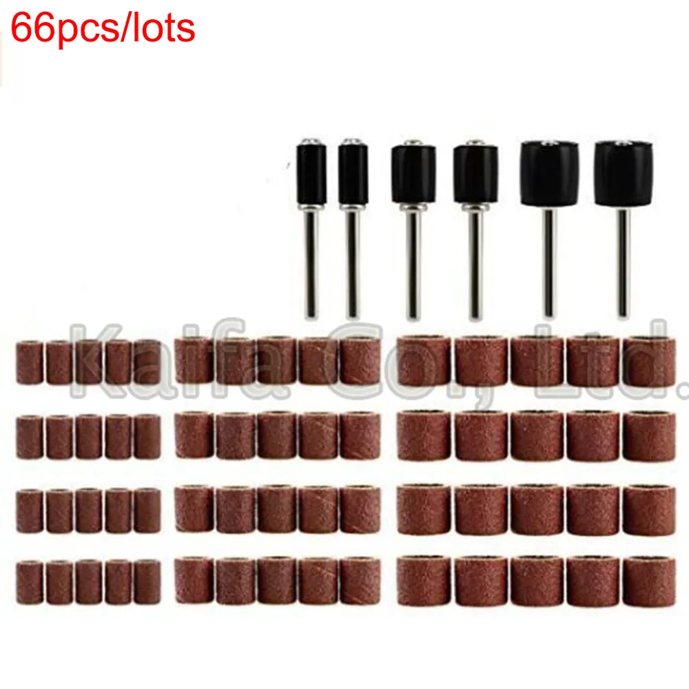

66pcs/lots Electric Grinder Rotary Tool Accessory Bit Set for Dremel Grinding Sanding Polishing Disc Wheel Tip Cutter Drill Disc