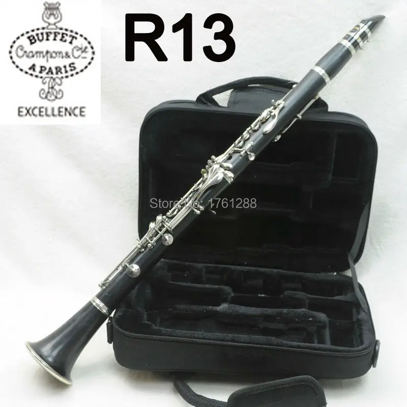 Free Shipping BUFFET Bb Wood Model R13 Brand New Pads Student