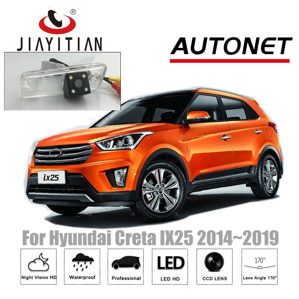 JiaYiTian камера заднего вида для Hyundai ix25 IX25 Creta Cantus 2014 ~ 2019 CCD ночного видения/резервная