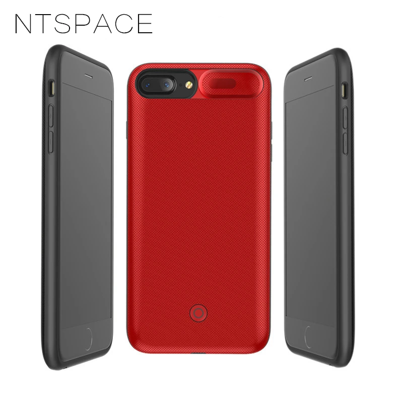 NTSPACE Magnetic Charger Phone Case for iPhone XS MAX XR Battery Charger Case for iPhone X