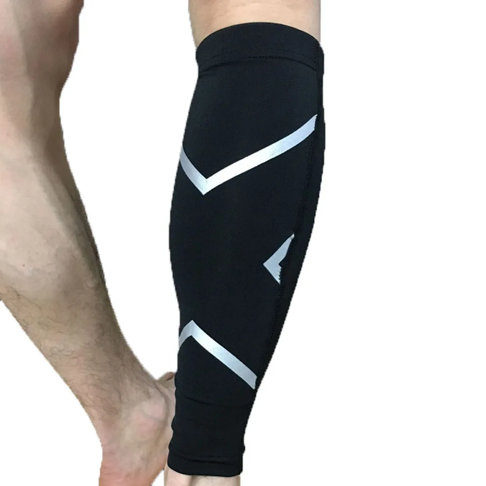 1 Pair Calf Compression Sleeve Basketball Football Soccer Leg Shin