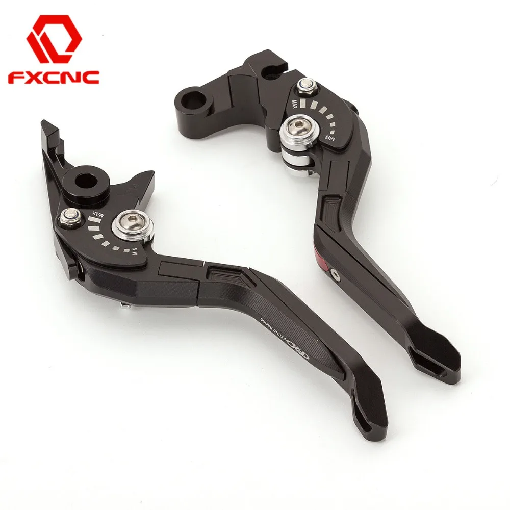 

For Triumph TIGER 1050/Sport BONNEVILLE T120 Black CNC 3D Rhombus Aluminum Motorcycle Folding Extendable Brake CLutch Levers