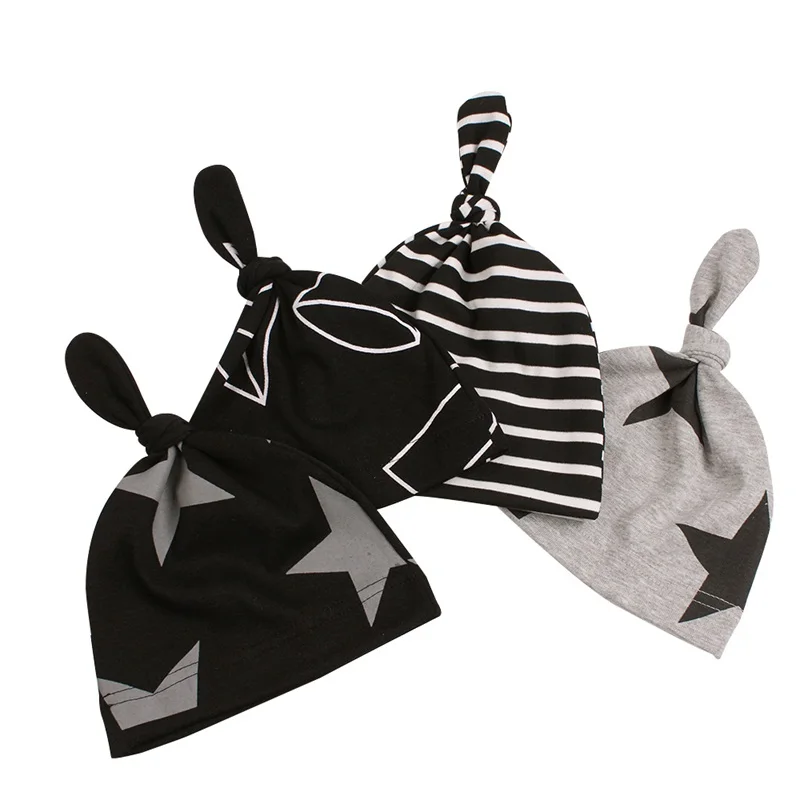 Fashion Newborn Baby Beanie Hat Star Cute Newborn Hat For Boys Spring Summer Infant Hospital Hat Newborn Baby Girls Clothing (33)