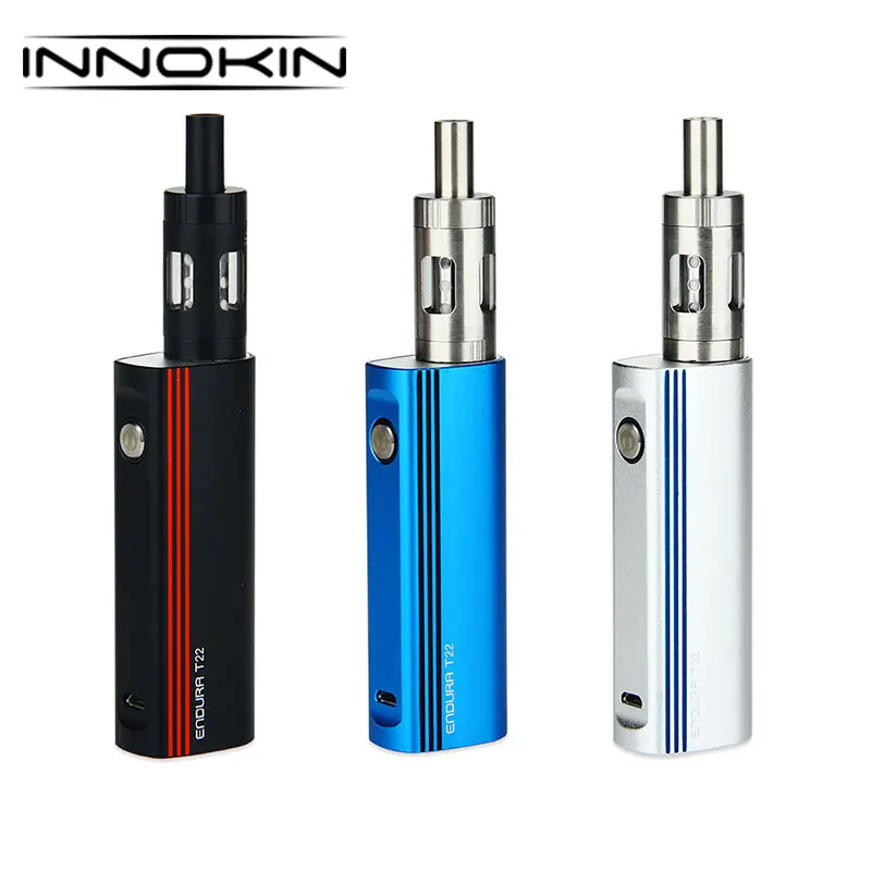 

Hot Sale Original 2000mAh Innokin Endura T22E Kit with 2ml Prism Tank & 1.5ohm Replaceable Coils & 15-second Starter E-cig Kit