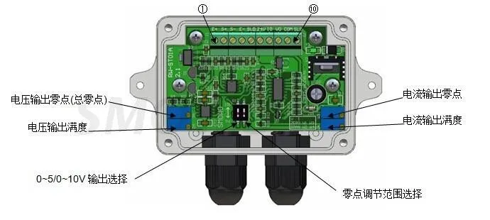 RW-ST01A усилитель тензодатчика/4~ 20 мА усилитель передатчика/0-5 в 0-10 в усилитель тензодатчика