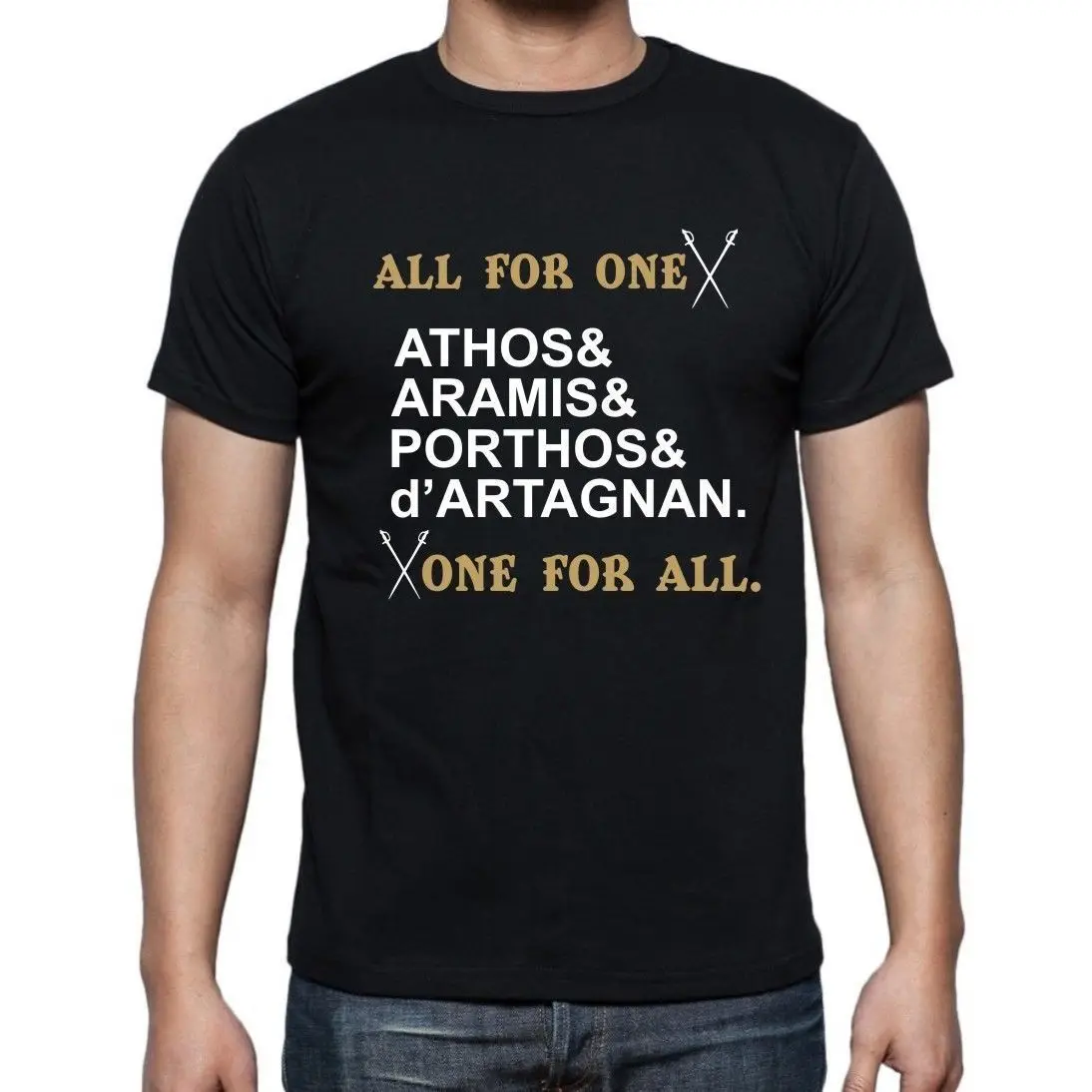 

the three musketeers t shirt t shirt or hoody various colours
