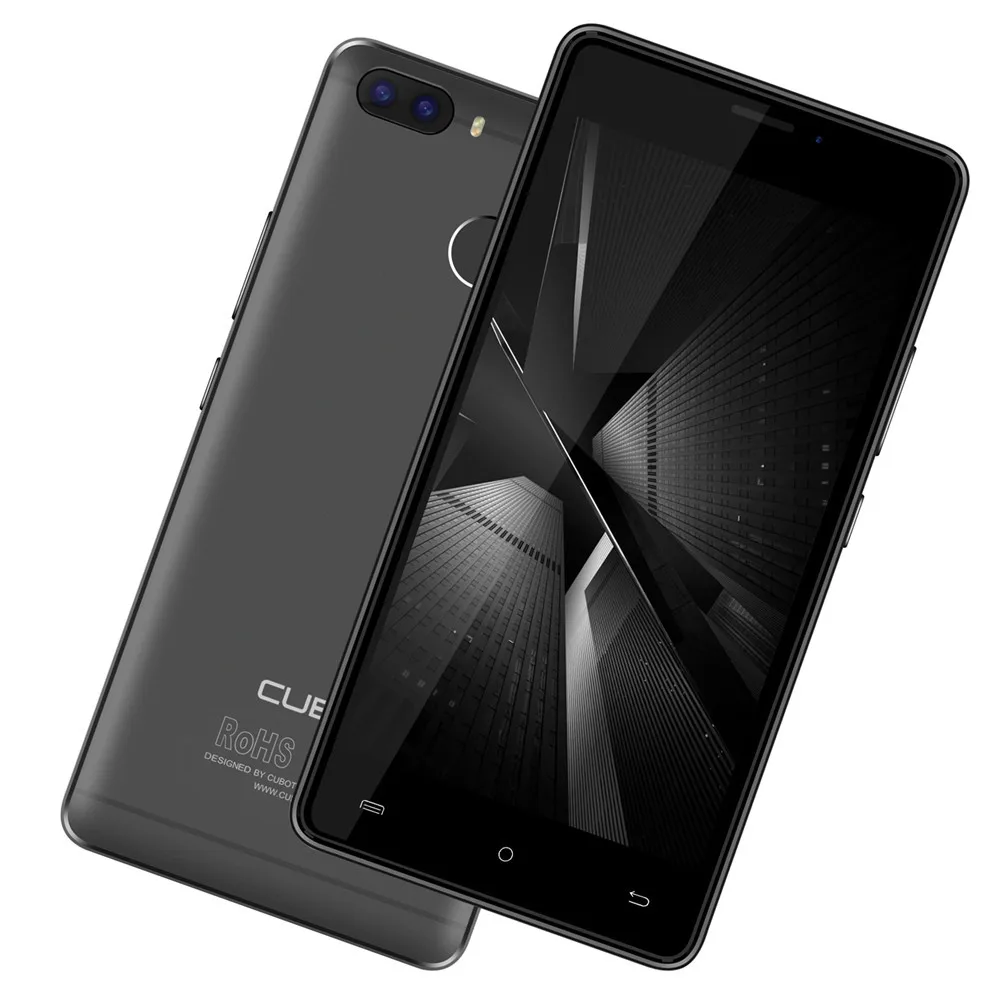 Cubot H3 смартфон с 5 дюймовым дисплеем четырёхъядерным процессором MT6737 ОЗУ 3 ГБ ПЗУ 32