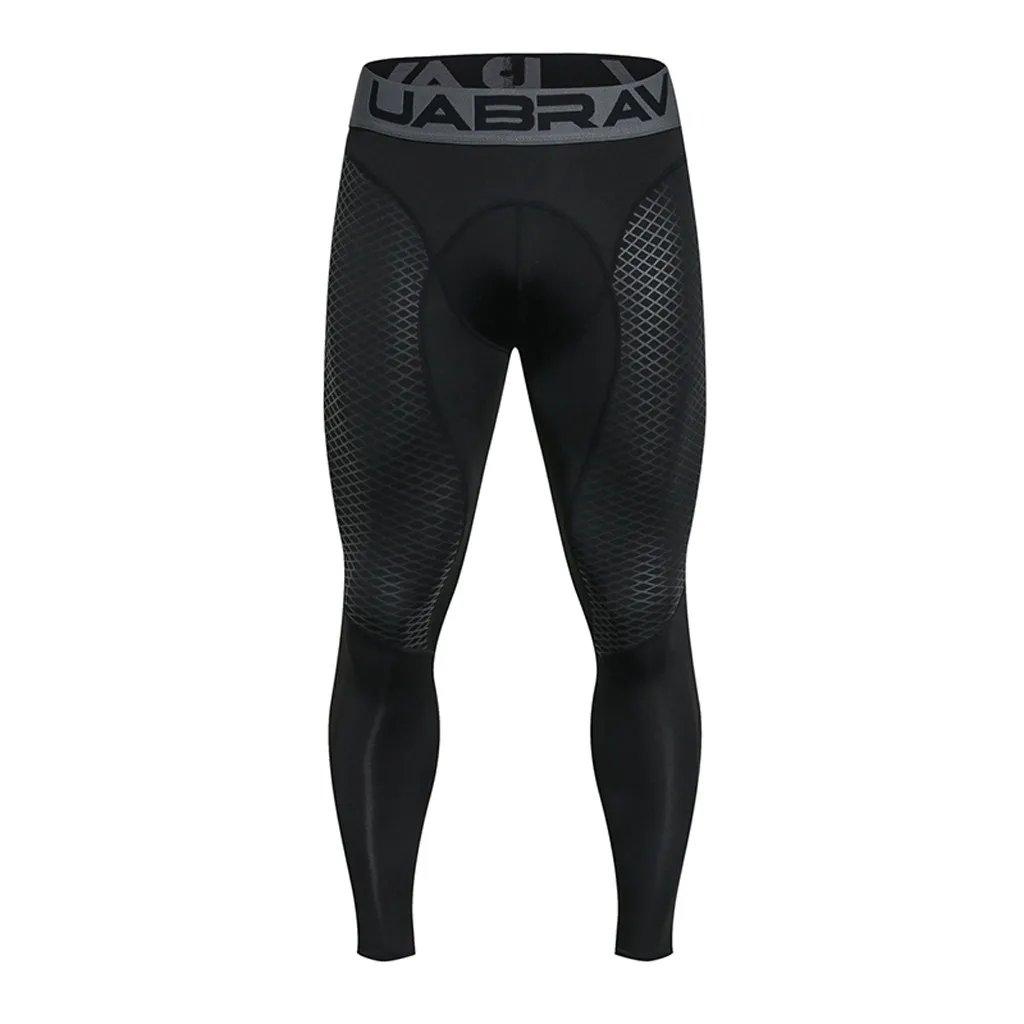 JAYCOSIN Для мужчин на открытом воздухе быстросохнущие тренировочные обтягивающие узкие Леггинсы Спортивные штаны длинные спортивные штаны Для Мужчин's Штаны