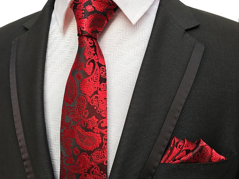Темно-синий галстук для мужчин, набор галстуков "пейсли" с карманом, квадратная носовой платок, аксессуары для костюма, Набор платков и галстуков для формальной вечеринки