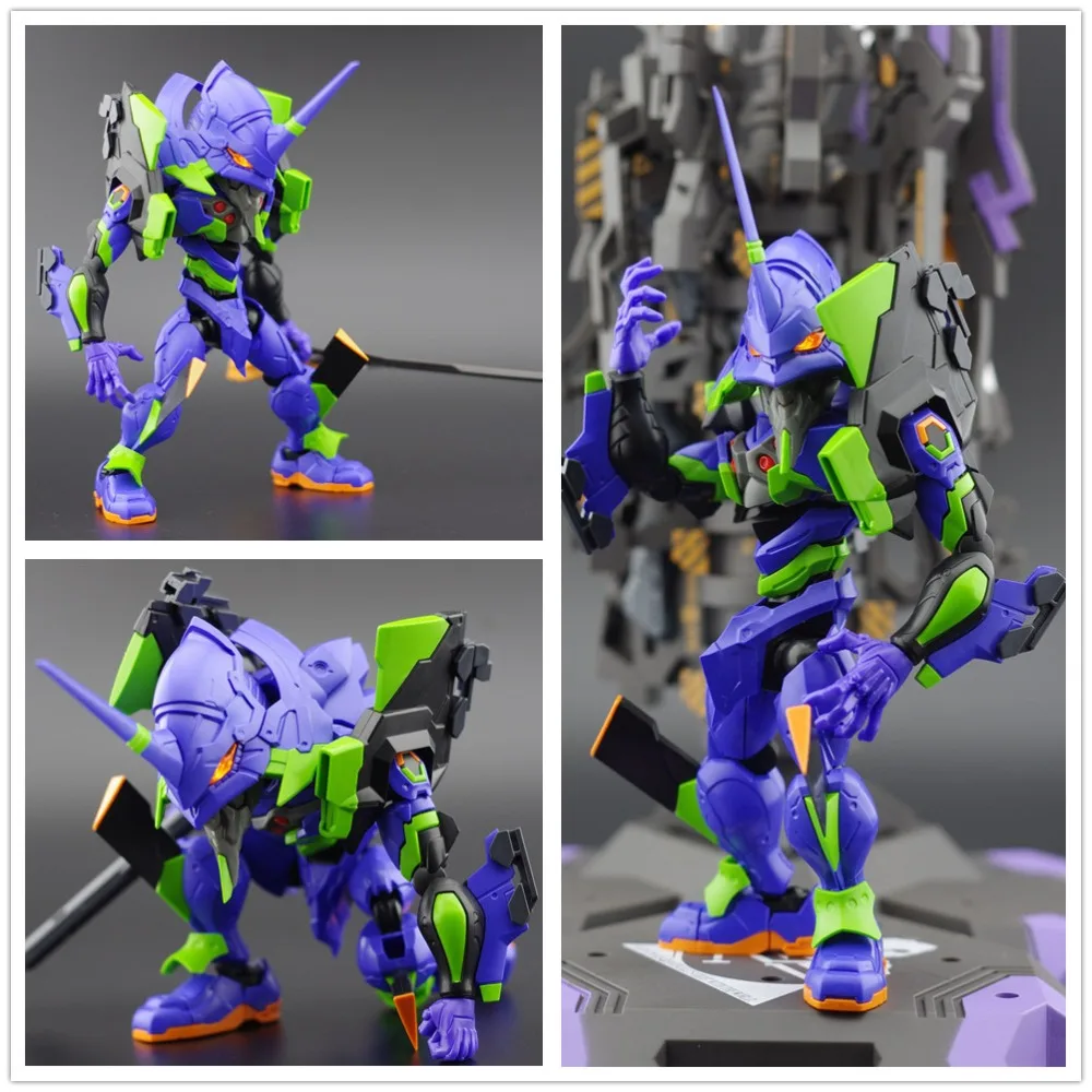 

MJH M.J.H. model Neon Genesis Evangelion EVA EVA-1 with Led Decal Weapon NM001