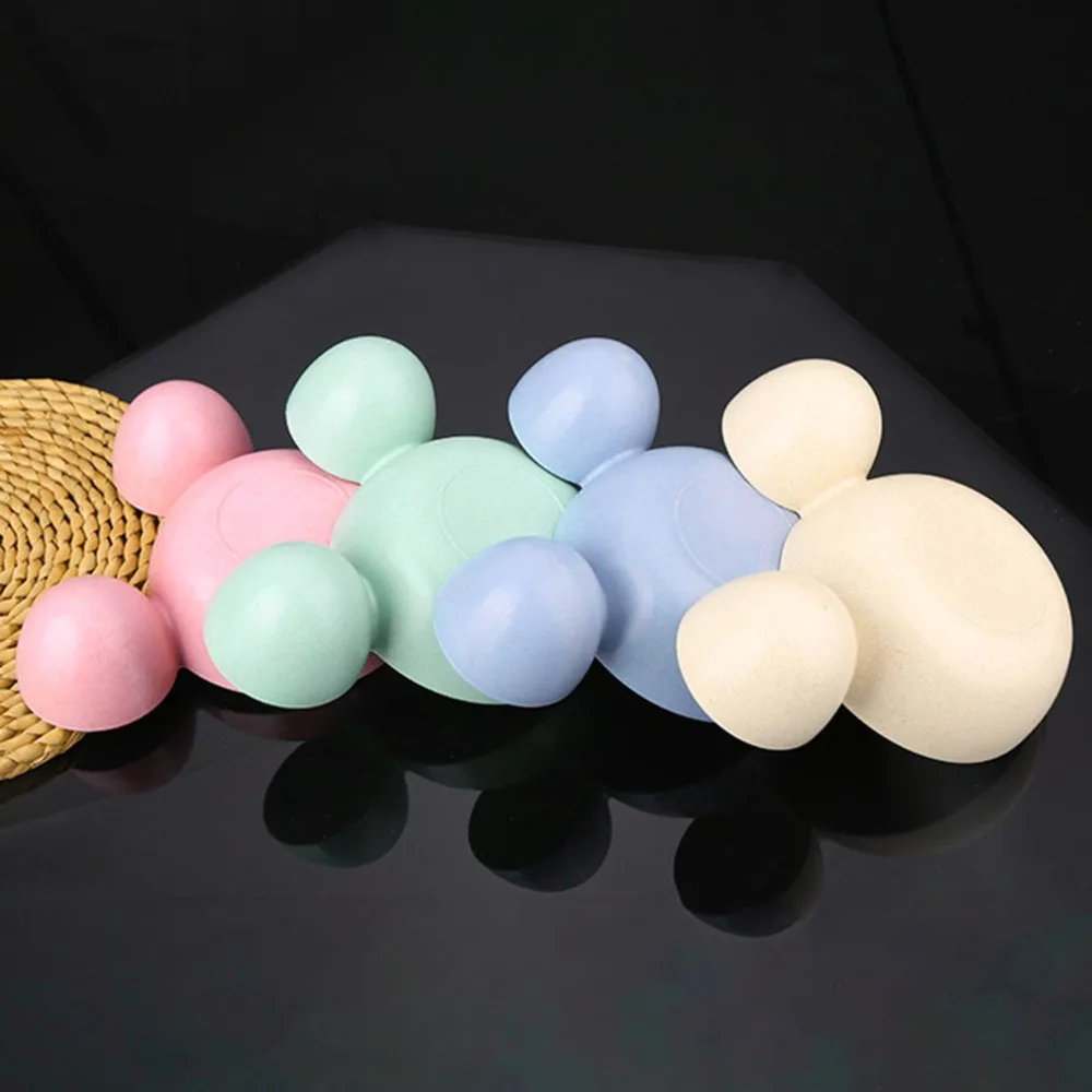 Cute Cartoon Minnie Mouse Children Bowl Dishes Baby Feeding Bowl Baby Dinner Food Container Fruit Plate Children's Tableware