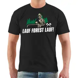 Футболка Lauf лесная Lauf Holz Wald Waldarbeiter Baum Men'S с короткими рукавами, хлопковая Футболка с принтом, короткий рукав, с круглым вырезом