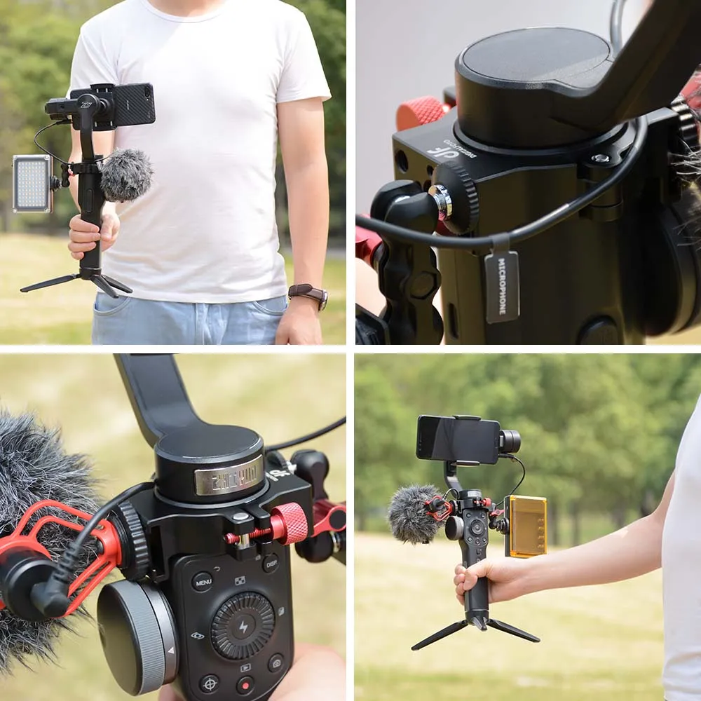 Удлинительное Кольцо адаптер DF digitfoto ANT зажим с холодной обувью для Zhiyun Smooth 4 Gimbal