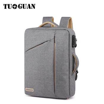 

Tuguan Business Laptop Backpacks Anti Theft Password Lock Backpack School Bag Back Pack Bagpack Men Casual Travel Shoulder Bags
