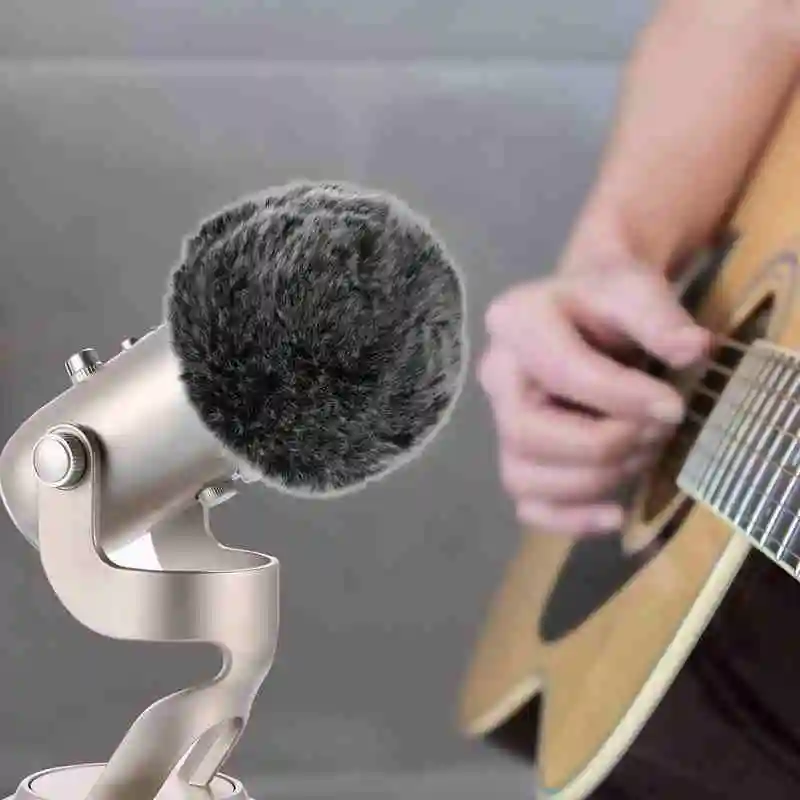 Пенный(мягкий) Микрофон ветрового стекла для синих Yeti, Yeti Pro конденсаторных микрофонов-как поп-фильтр для микрофонов