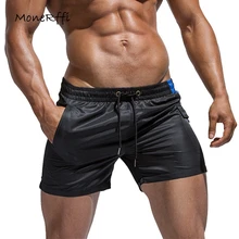 MoneRffi Для мужчин Пляжные шорты плюс Размеры 2XL летний купальник для серфинга Повседневное пляжные шорты купальный костюм для мужские укороченные шорты