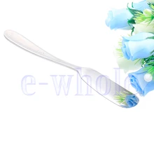 Из нержавеющей стали для масла нож для намазывания 15 см хлеба в виде тоста, торта разбрасыватель удобрений HG1127