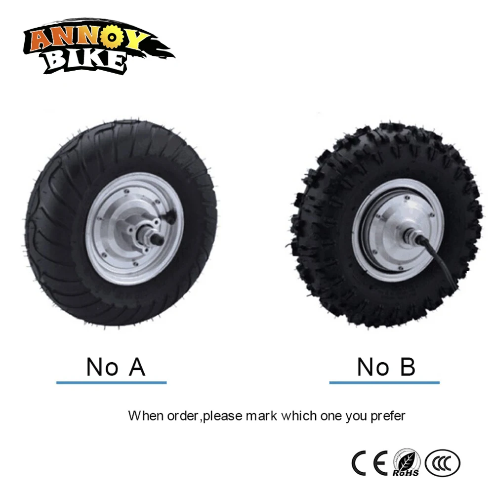 Hub motor 13 inch electric wheel 48v 350W/500w/800W dc hub kit bike bicycle children four cart motor|ebike conversion kit|conversion kithub |