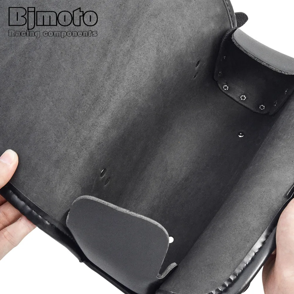 BJMOTO моторная седельная сумка Боковая Сумка из искусственной кожи для