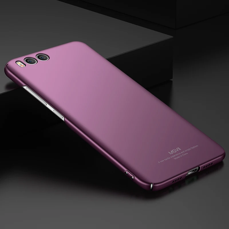 Оригинальный чехол MSVII для Xiaomi Mi6 Mi 6 Роскошный Жесткий Тонкий из поликарбоната с