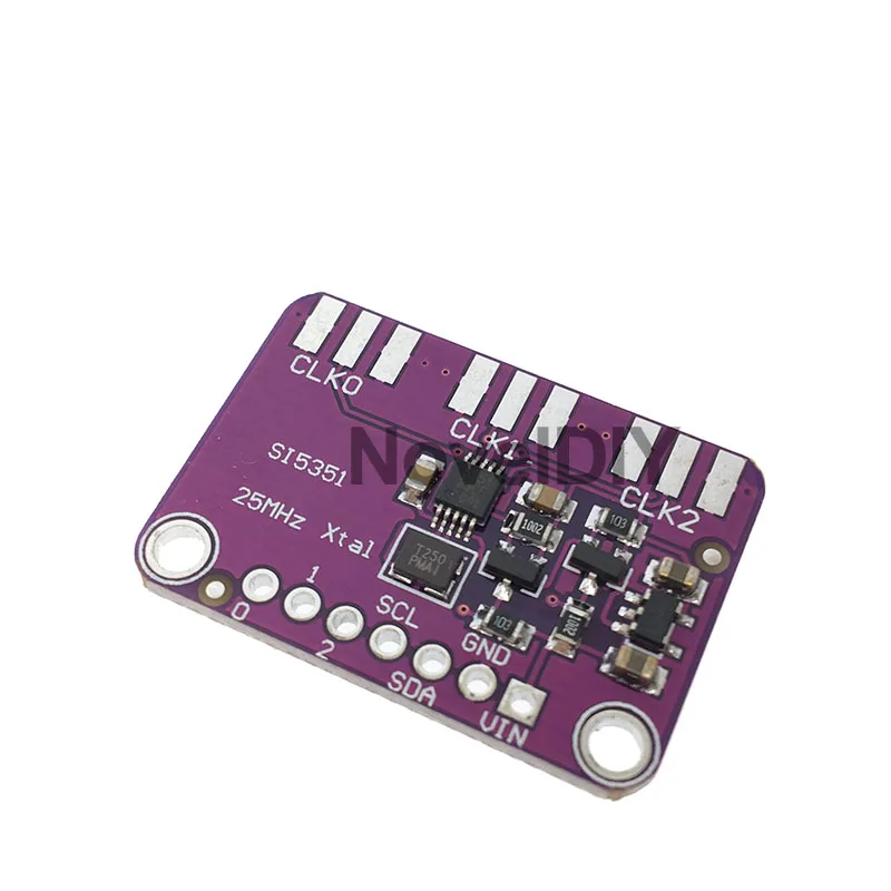 Настольная плата для генератора часов Si5351A Si5351 I2C 3 5 в постоянного тока Модульная