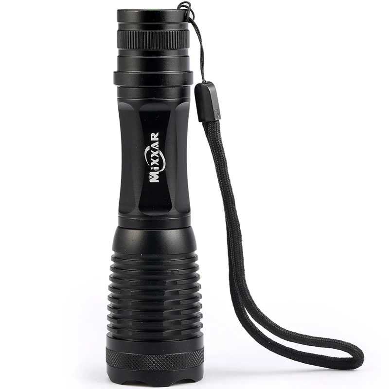 ZK20 светодиодный фонарь Водонепроницаемый T6 Zoomable 5 режимов алюминиевый фонарик Кемпинг Охота Туризм Лампа дропшиппинг