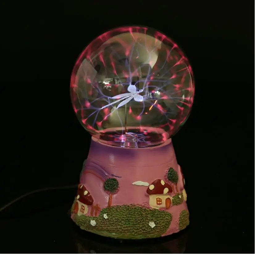 Новая лампа мультфильм гриб Ион статическое электричество индукции волшебный шар свет ремесло подарок последний стиль декоративная лампа орнамент
