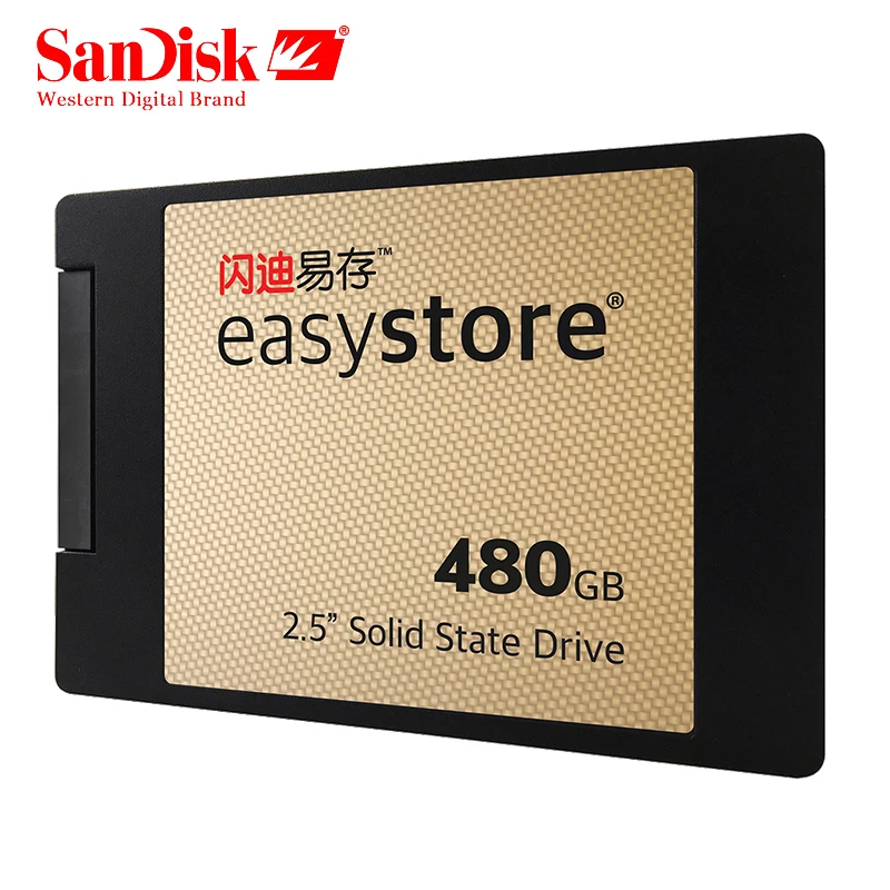 SanDisk SSD 2 5 ''Внутренний твердотельный диск SATA 3 540 МБ/с./с жесткий 480 ГБ 240 120 HDD