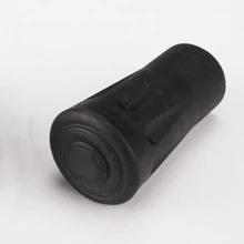 Наружные аксессуары 6 шт. походный полюс замена советы треккинг протектор головка для трости Черный Прочный уменьшить истирание