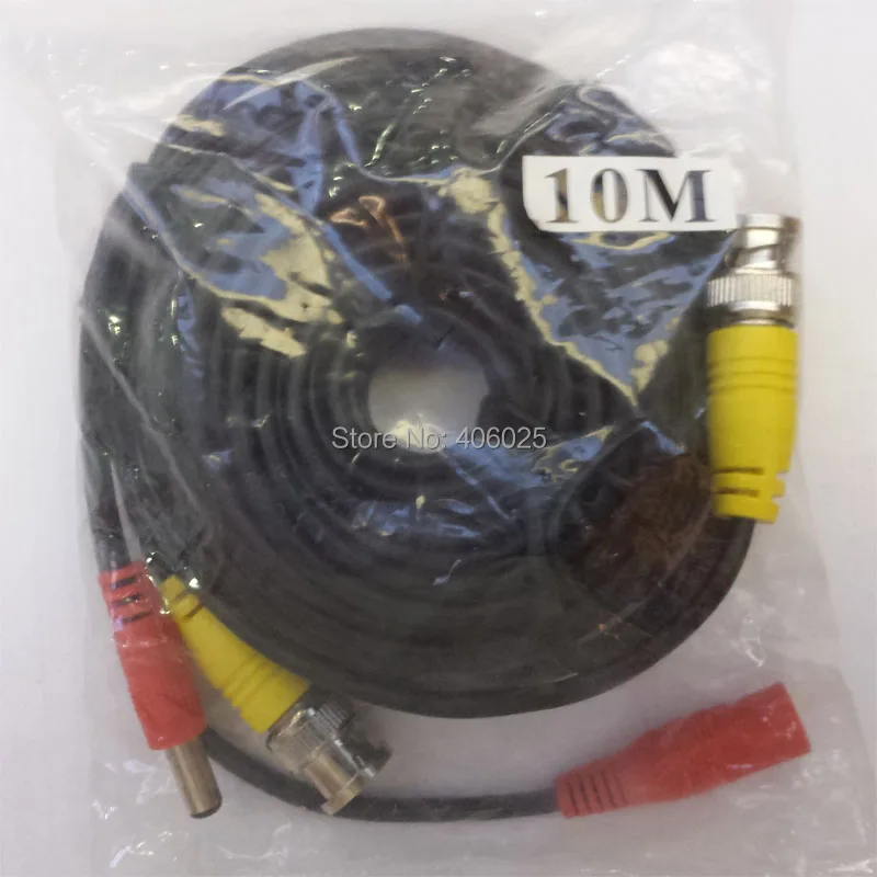 

CCTV Cable 10 Meters Video Cable 33 Feet Cable Power Video Cable 10M Plug and Play for CCTV Camera