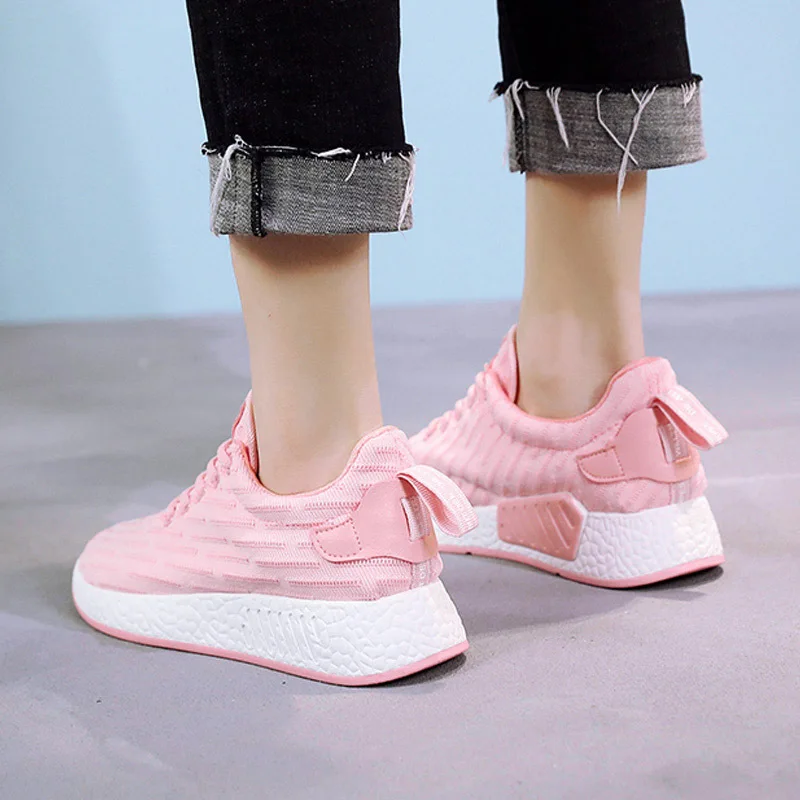 Новые товары, осенняя спортивная обувь для бега, Женская Серия, Прогулочные дышащие кроссовки для взрослых женщин