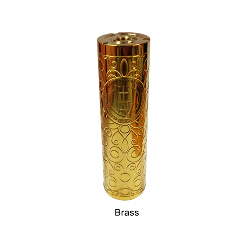 asMODus Rose Finch Mech Mod земной магнит электронная сигарета механический мод Vape Fit один 18650 батарея испаритель - Цвет: Brass