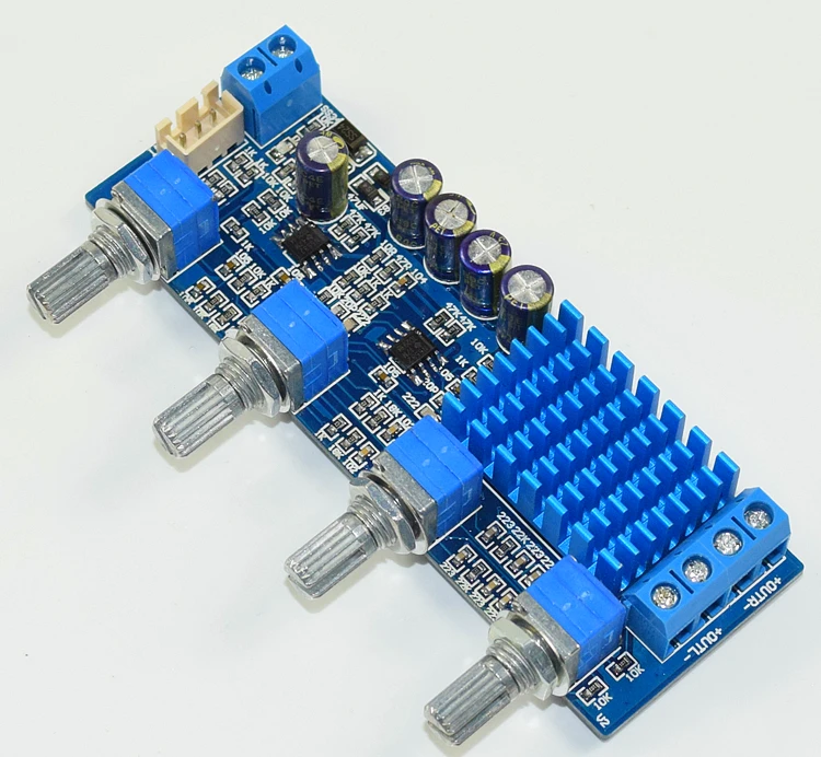 KYYSLB TPA3116 50 Вт+ 50 Вт двухканальный усилитель высокой мощности доска двойной Op Amp с усилитель тональности доска