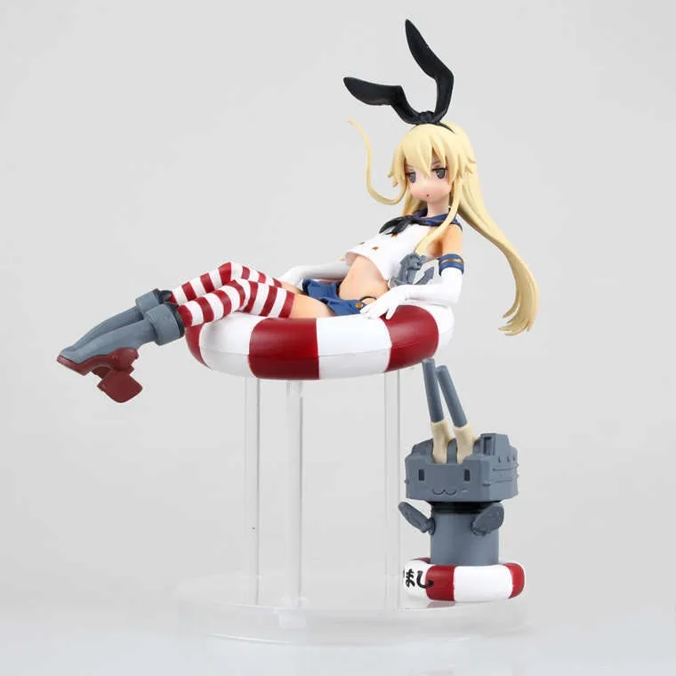 Аниме Kantai Collection Shimakaze плавательные круги Ver ПВХ экшн-фигурка Коллекционная модель
