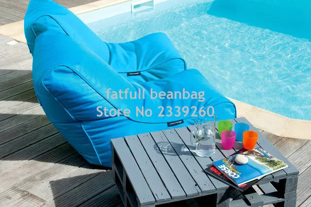 COVER ONLY , no filler-outdoor beach relax bean bag chair