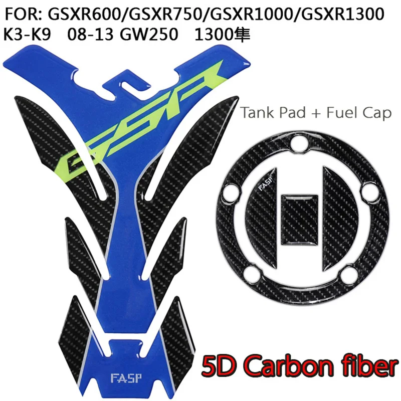 

Fuel Tank Cap Decal Pad Sticker FOR GSX R600 R1000 2003-2016