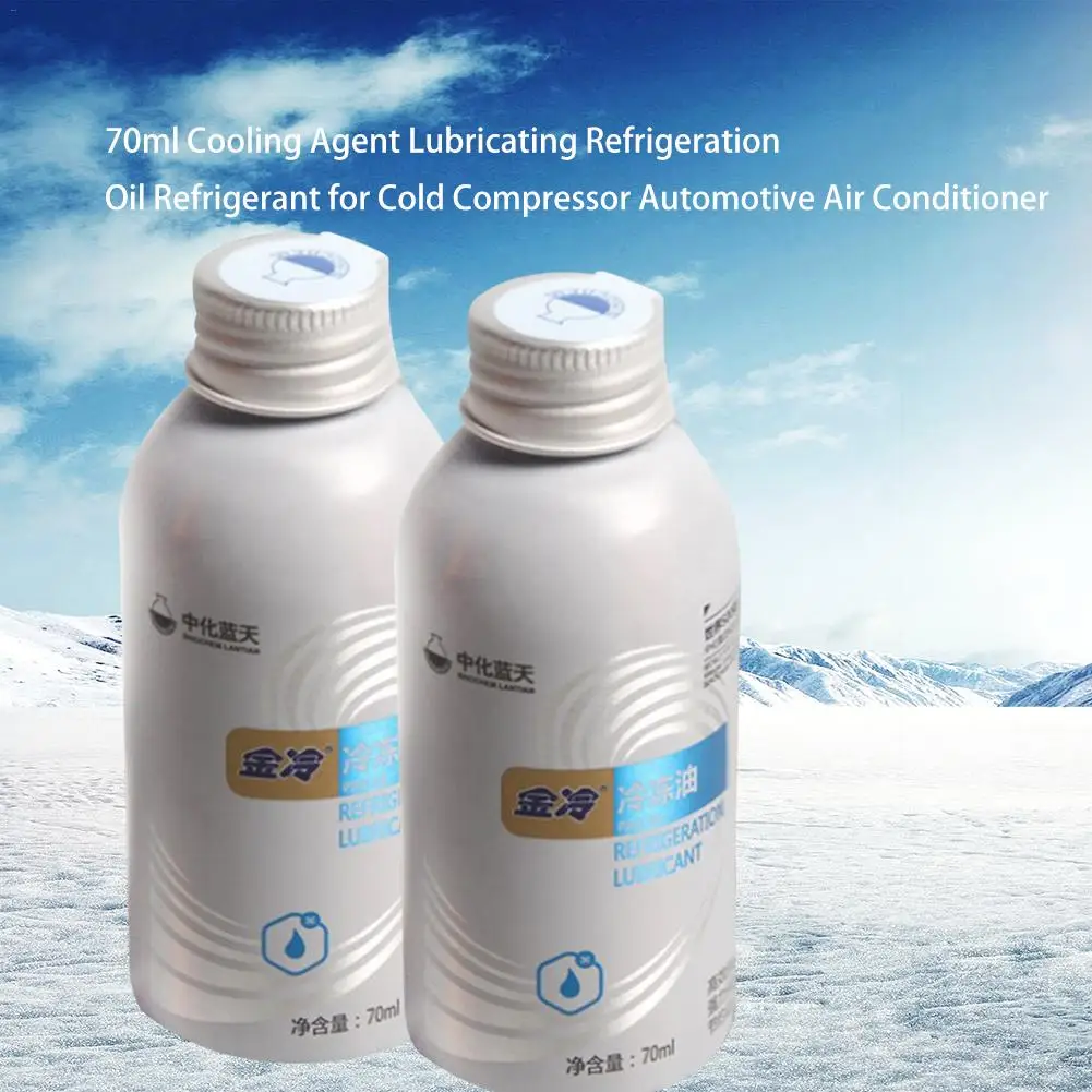 Refrigerante r134a 70 мл охлаждающий агент смазочное холодильное масло хладагент для