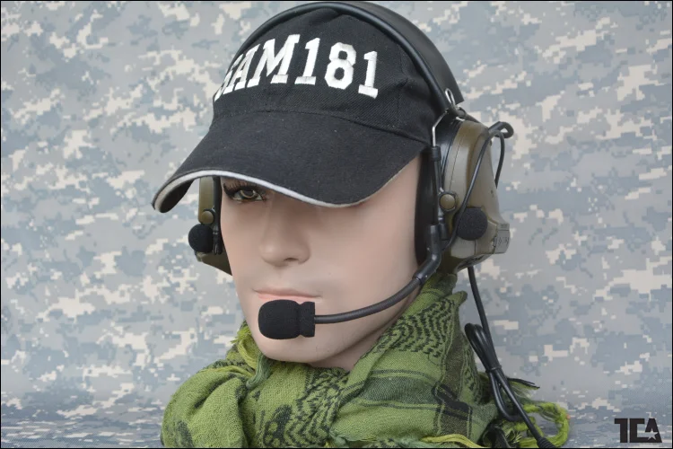TCA Tactical ComTac III (новая модель) гарнитура с шумоподавлением для трехмерной