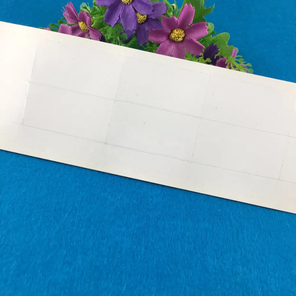 

100pcs 5x2.5cm Self Adhesive Waterproof clear transparent Plastic PVC sealing labels sticker seals