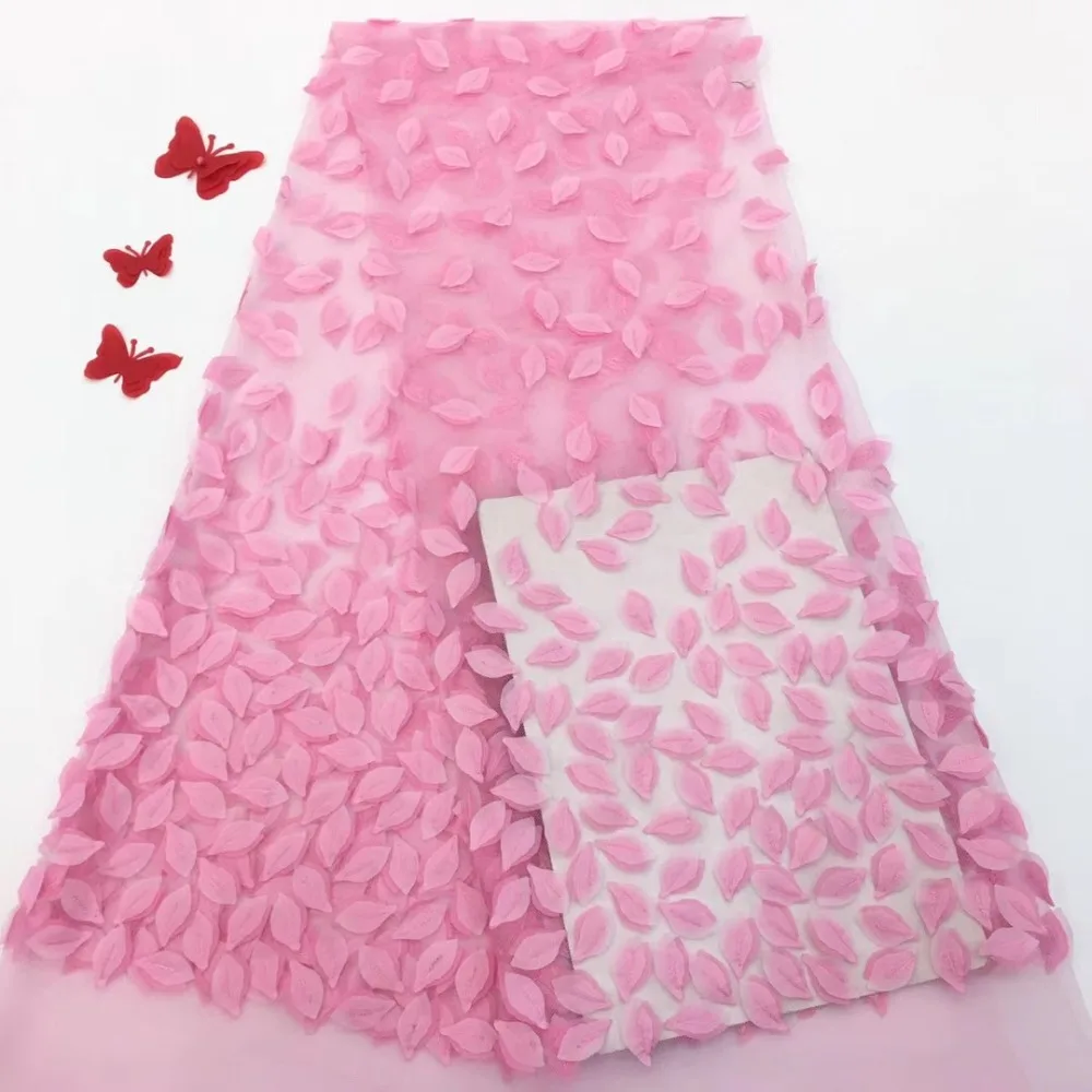 

Nigeria Africa new lace embroidery fabrics, high quality tulle fabric Christmas dress, France